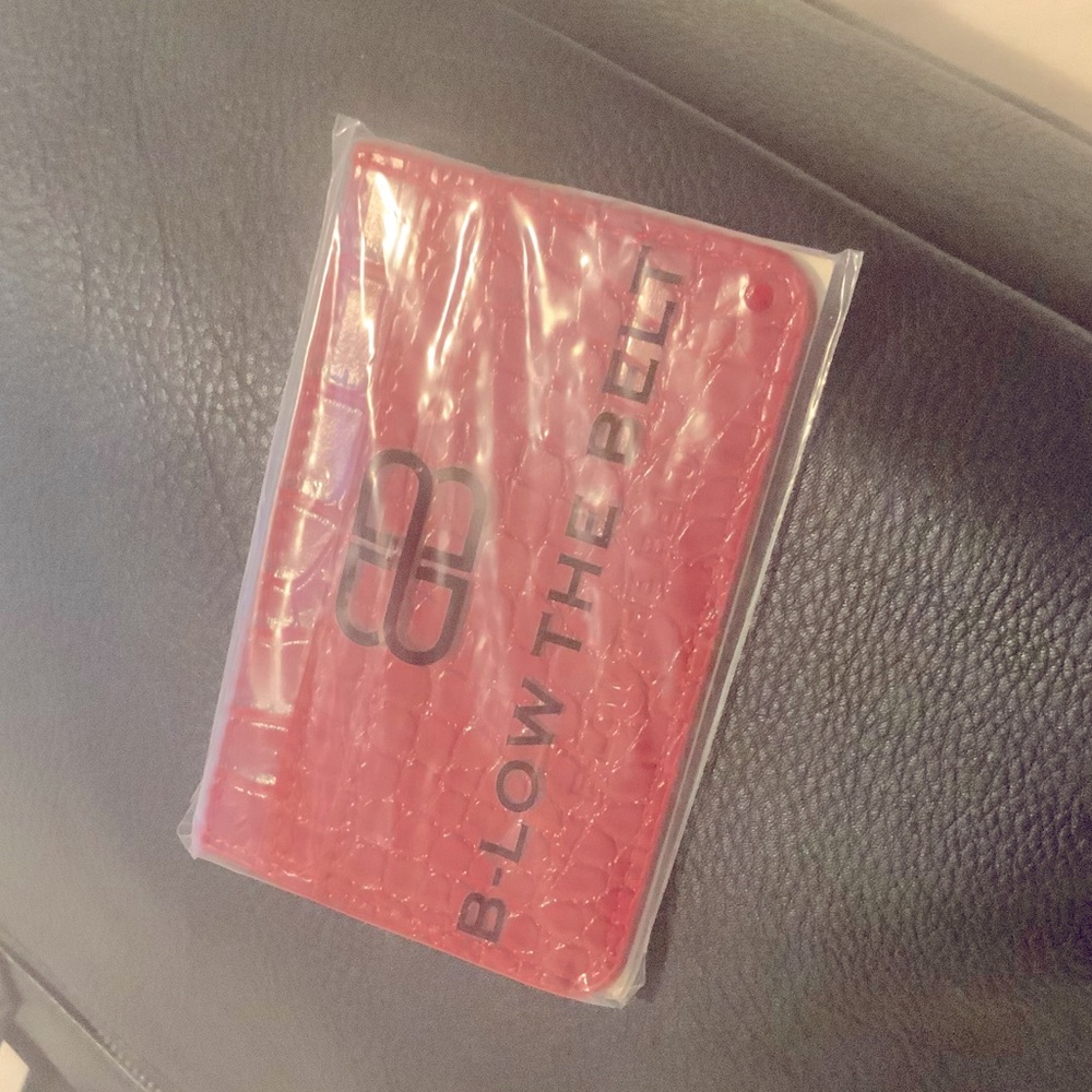 B-low the Belt Croc Card Case